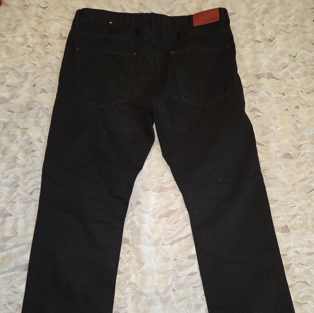 Lacoste Live Black Cotton Apparel
